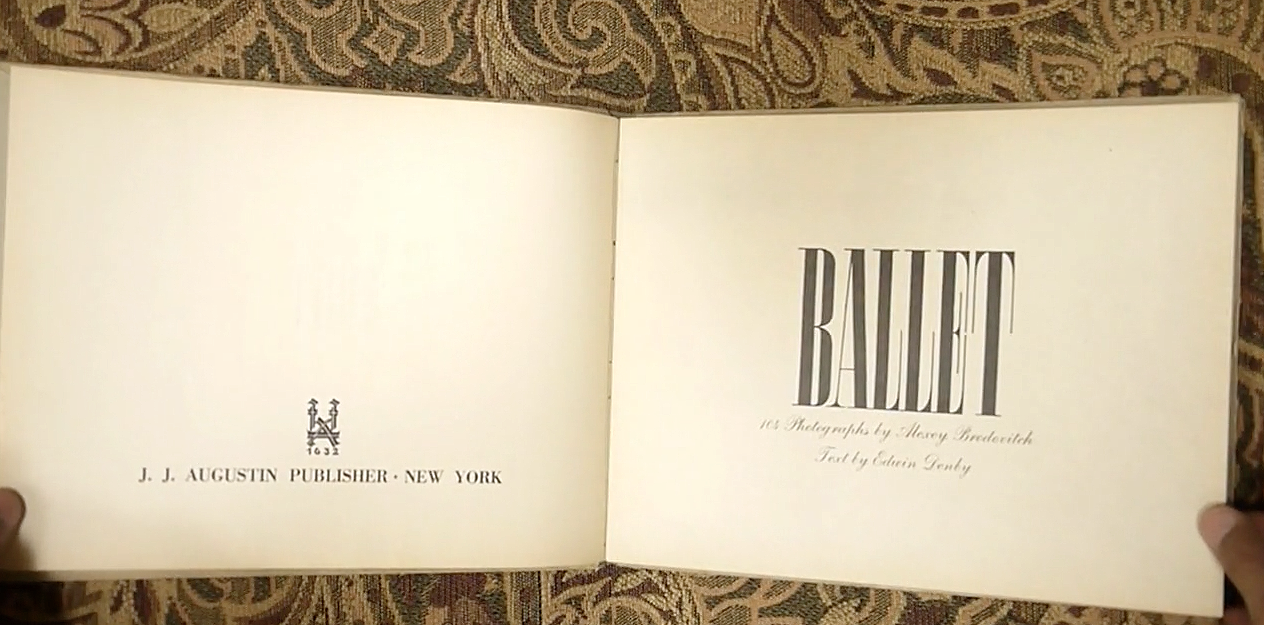 VIDEO: Ballet: First Edition (1945) by Alexey Brodovitch